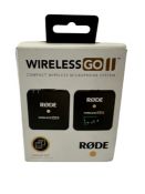 As new Rode Wireless Go II Single Wireless Microphone System (EAN: 698813007820) (Box sealed).