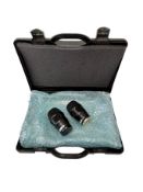 Two pre-owned Shure Nexadyne 8/S SuperCardioid Microphone Capsules (P/N: NXN8/S) (Sold as is).