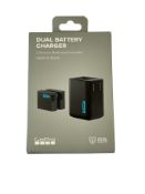 As new GoPro Dual Battery Charger with 2 x Enduro Batteries for HERO13 Black (M/N: AEDBD-201-EU) (EA