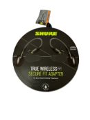 As new Shure True Wireless Secure Fit Adapter Gen 2 (EAN: 042406698665) (Box sealed).