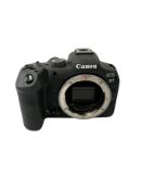 Pre-owned Canon EOS R7 Mirrorless Camera Body (No battery) (Untested, sold as is).
