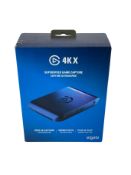 As new Elgato Game Capture 4K X External Capture Card (EAN: 840006677673) (Box sealed).