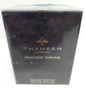 As new Thameen London – Peacock Throne eau de parfum 50ml, sealed box.
