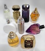 Forty perfumes/testers and related to include Dior, Givenchy, Boss, Lancome, Marc Jacobs and more (p