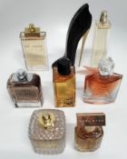 Thirty perfumes/testers and related to include Dior, Carolina Herrera, Boss, Michael Kors, D&G, Nina