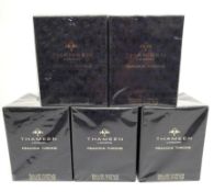 Five as new Thameen London – Peacock Throne eau de parfum 50ml, sealed boxes.