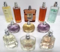 Forty seven Yardley perfumes/testers and related (please note: bottles may have been used/packaging