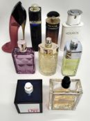 Thirty perfumes/testers and related to include Chanel, Boss, Carolina Herrera, Parada, Dior, Jimmy C