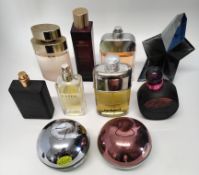 Fifty perfumes/testers and related to include Davidoff, Cacharel, Michael Kors, Estee Lauder and mor