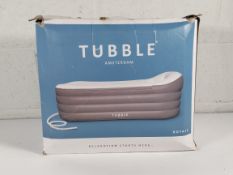 An as new Tubble Amsterdam portable bath tub.