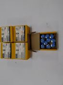 Five as new boxes of Parker Hafflin tube pipe fittings M15M1SC6L-316-LO AF-22-005. Pack size 10 per