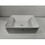 An as new Ceramic Sink, White (brand unknown).