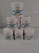 Six Keto-Pro Pure CB MCT Powder Premium Grade supplement 6 x 250g, BB 05/2027.