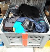 A large quantity of assorted pre-owned clothing and related.