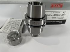 A Nikken HSK63A-MDSK16-80P Slim Collet Chuck.