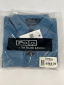 A Ralph Lauren polo shirt (Small).