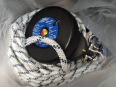 An as new Mittelmann MRG9 easy auto-descender rescue device, item has not been tested (REF: MRG9 eas