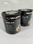 Two Selemix NP 35, warm yellow, high coverage, 3ltr.