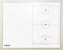 An as new Forza wall mounted coaching whiteboard, 150cm x 120cm (TR45185) (stock image).