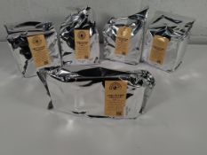 Twenty three as new sealed 1kg packets of Cafe-Tea-Aire Ground 100% Dark Belgian Chocolate powder Ex