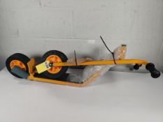 An as new RABO 2 wheeled scooter, ages 3–7 Years.