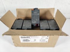 Twenty Philips Xitanium 20W/m 0.15-0.5A 52V 230V 20W LED drivers. Box opened (108380836).