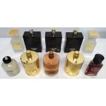 Thirty five Tom Ford/ Joop perfumes/testers and related (please note: bottles have been used/packagi