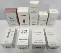 Twenty Seven boxed perfumes/testers and related to include Lancome, Boss, Ghost, Paco Rabanne, Given