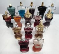 Thirty six Jean Paul Gaultier perfumes/testers and related (please note: some bottles may have been