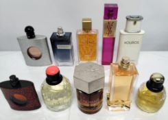 Forty YSL perfumes/testers and related (please note: bottles may have been used/packaging may have d