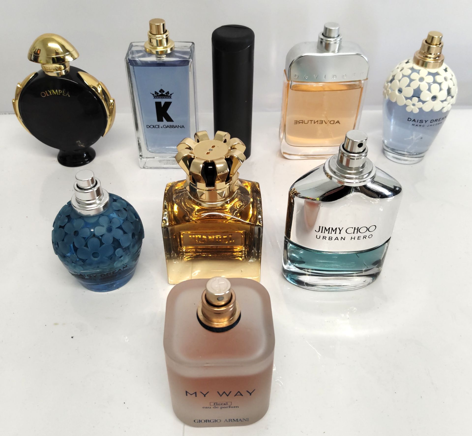 Thirty perfumes/testers and related to include Marc Jacobs, Armani, Ralph Lauren, Versace (please no - Image 3 of 3