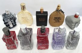 Forty Diesel perfumes/testers and related (please note: bottles may have been used/packaging may hav