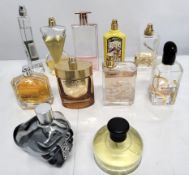 Forty perfumes/testers and related to include Jean Paul Gaultier, Armani, Diesel, Givenchy and more!