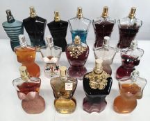 Thirty six Jean Paul Gaultier perfumes/testers and related (please note: some bottles may have been