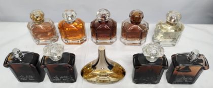 Fifty Guerlain perfumes/testers and related (please note: some bottles have been used/packaging may