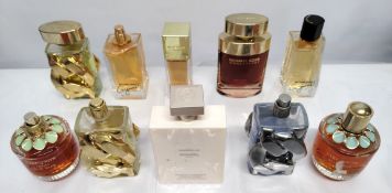 Thirty one perfumes/testers and related to include YSL, Michael Kors, Chanel, Mugler and more! (plea