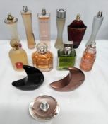 Thirty perfumes/testers and related to include Versace, Guerlain, C.K and more! (please note: some b