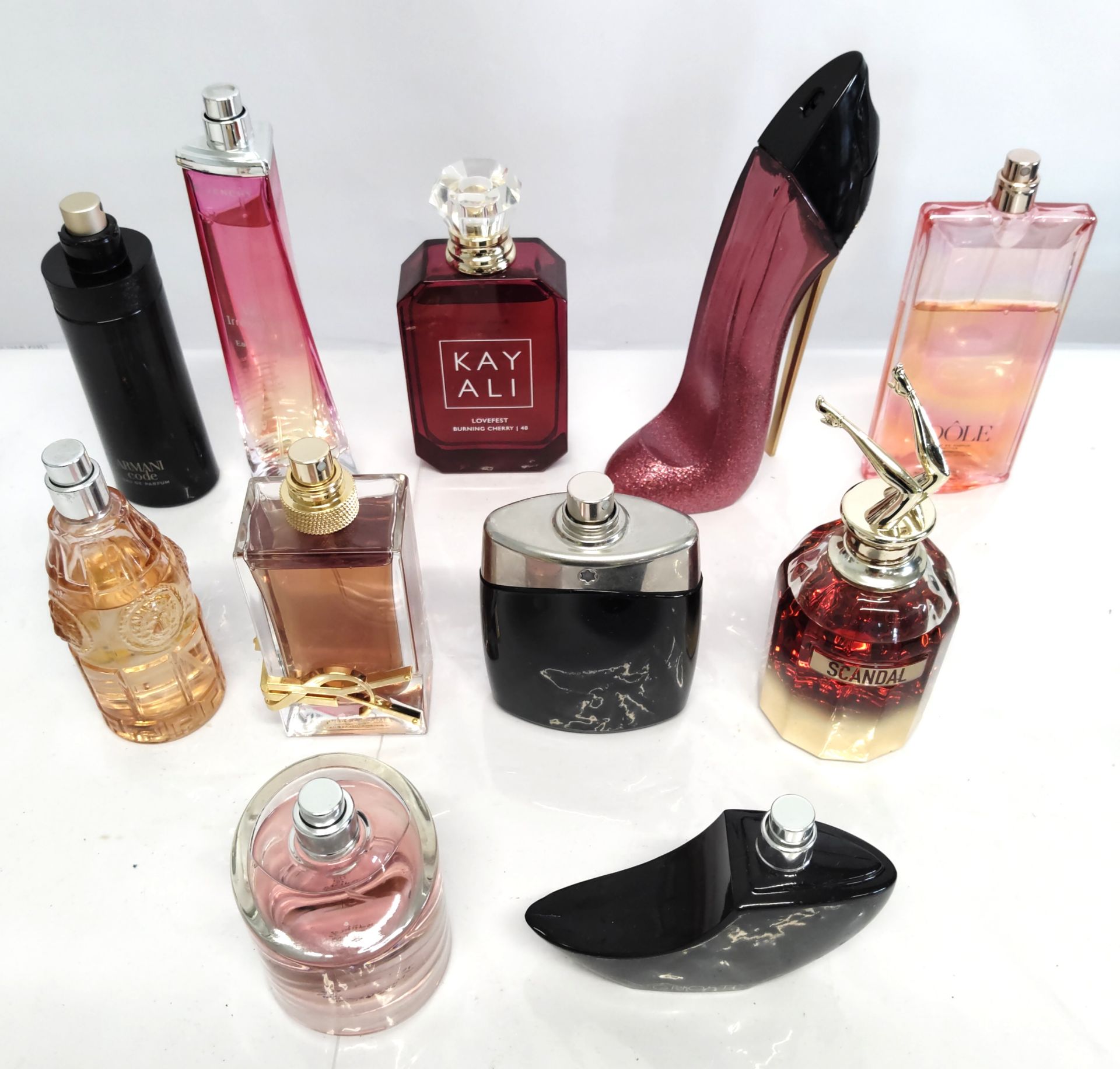 Thirty perfumes/testers and related to include Marc Jacobs, Armani, Ralph Lauren, Versace (please no - Image 2 of 3