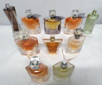 Thirty Lancome perfumes/testers and related (please note: bottles may have been used/packaging may h