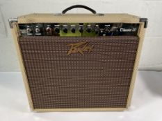 A pre-owned Peavey Classic 20 112 Tube Combo Amp (with box and pedal).