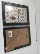 Thirty as new Alison Kingsgate A4 picture frames in black.