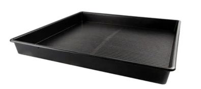 Two as new large Garland garden trays, size approximately 100cm x 100cm x 12cm. (stock image)