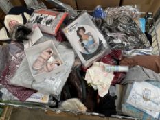 Assorted as new clothing and related.