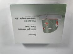 A boxed as new Nanoleaf LED Light Therapy Face Mask (7 treatment modes).