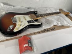 An as new Fender Player II Stratocaster, rosewood fingerboard, 3-colour sunburst (SN: MX25147409).