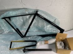 An as new S-Works Aethos 2 Frameset - FACT 12r Carbon (56), black.
