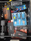 A quantity of assorted pre-owned hand tools to include Magnusson, Bacho.