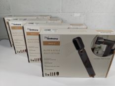 Four as new Paul Anthony MACH 2 1000W multi-function blow dryer.