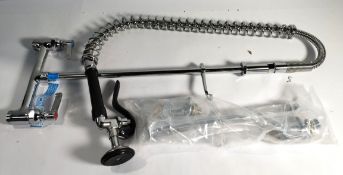 A boxed Mechline Aquajet pre-rinse spray unit (aj-pr-30l).