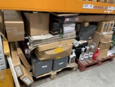 Assorted homewares and related items.